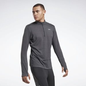 Reebok Running Essentials Sweatshirt Herren - Schwarz - DE 760-QYS